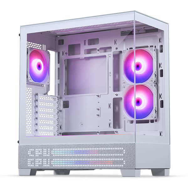 Phanteks XT View Matrix Mid-Tower ATX Gaming PC Case, 600-LED